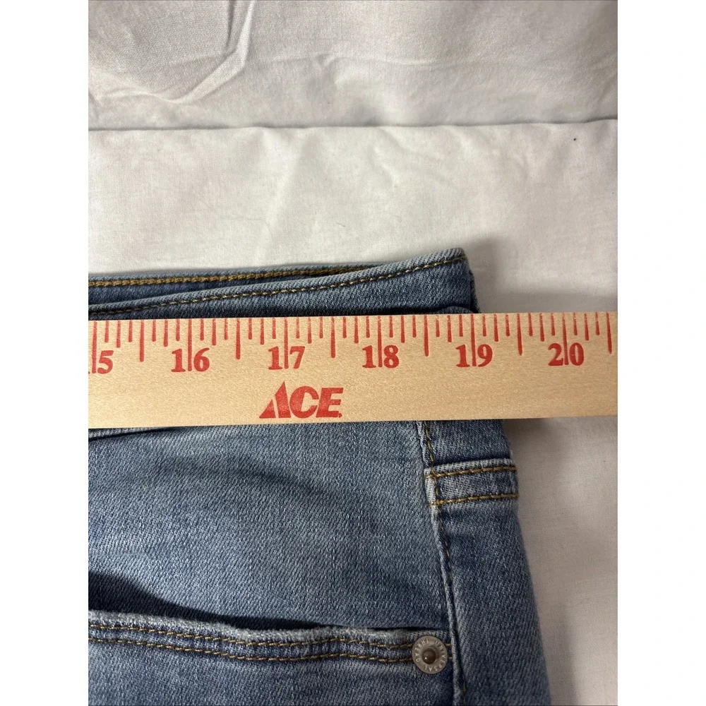 Universal Thread Distressed High Rise Skinny Jeans Blue Women 18/34R 38x28.5